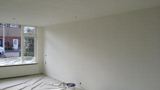 Stuc behang - renovlies - glasweefsel - renostuc behangen Barendrecht